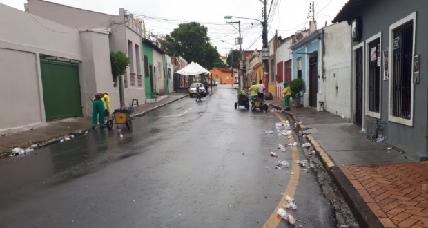 Prefeitura recolhe mais de 30 toneladas de lixo durante eventos do carnaval