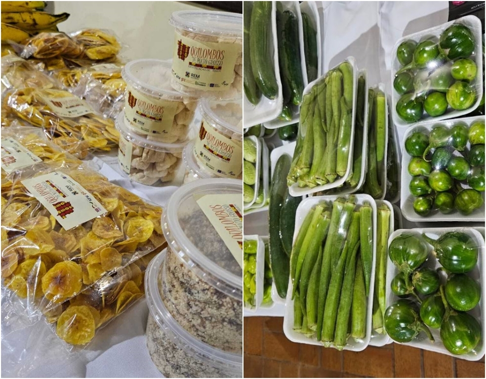 Artesanato, verduras, cachaas e frutas desidratadas esto entre produtos vendidos em feira da agricultura familiar