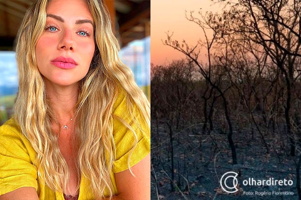 Giovanna Ewbank critica atuação do governo federal contra incêndios no Pantanal: 