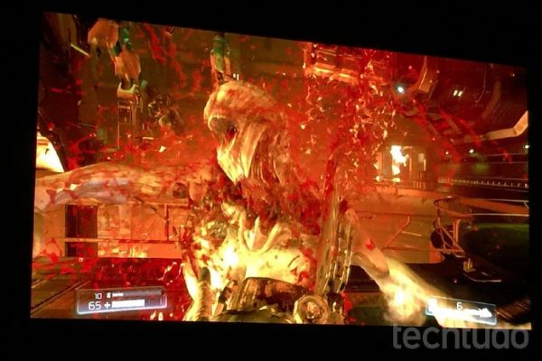 Doom na conferncia da Bethesda na E3 2015