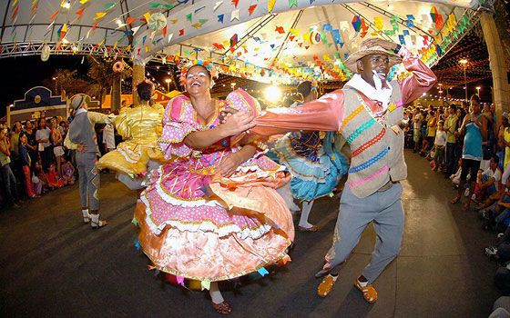 Festival de Quadrilhas do Vale do Araguaia  realizado em Novo Santo Antnio