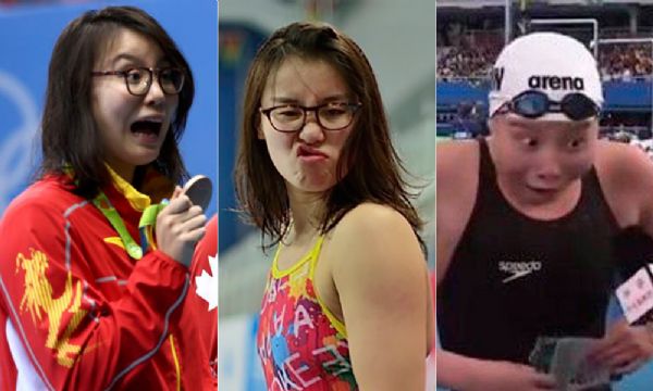 Queridinha da Olimpada do Rio, nadadora chinesa fala abertamente sobre menstruao