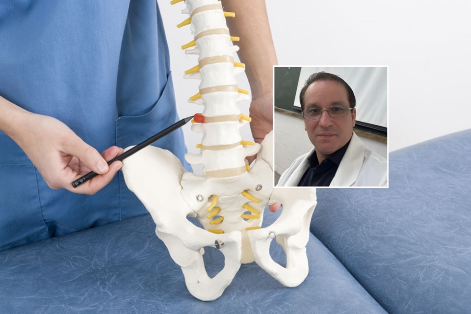 Especialista em reabilitao, fisioterapeuta de Cuiab alerta sobre aumento de casos de hrnia de disco