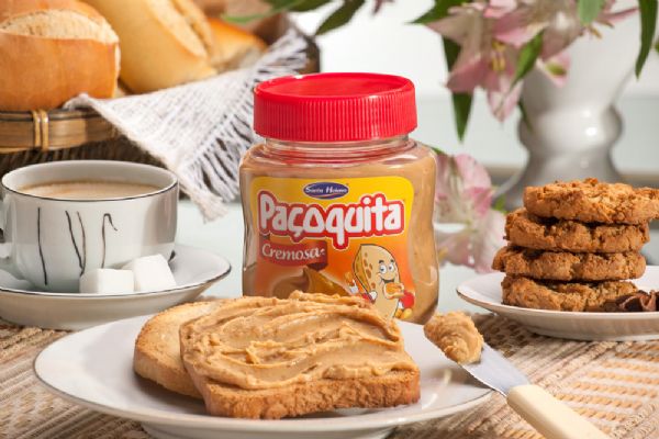 Paçoquita ganha versão cremosa semelhante aos cremes de amendoim