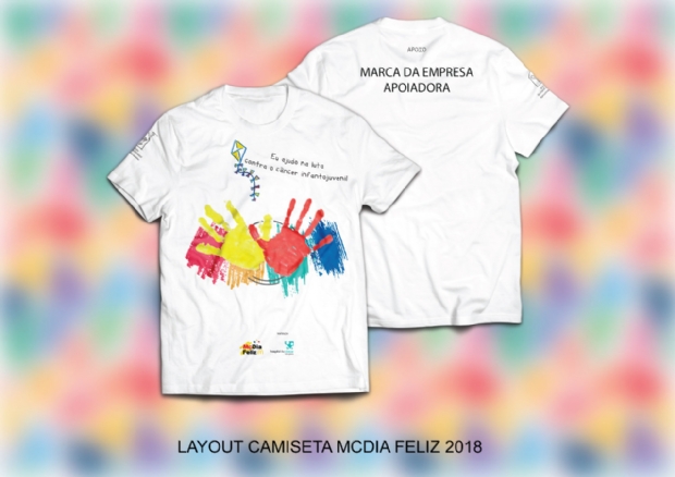 Hospital de Cncer busca parceria para produzir camisetas do Mc Dia Feliz