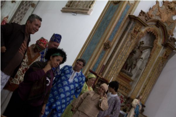 Igreja Catlica permitiu manifestao da sonoridade do candombl no altar da Igreja de Santana