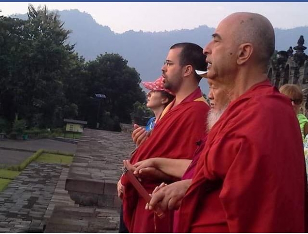 Monge budista comanda retiro em Chapada e ensina a desenvolver a paz interior