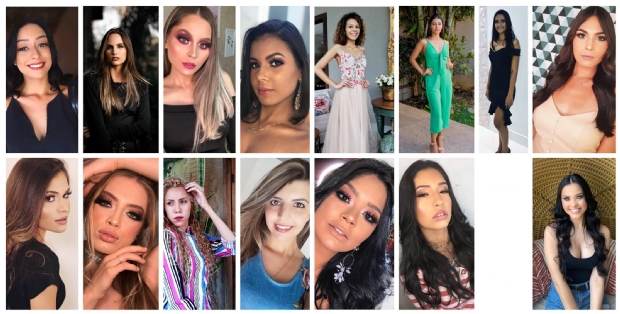 Quinze candidatas concorrem ao Miss Cuiab 2020 na prxima segunda-feira