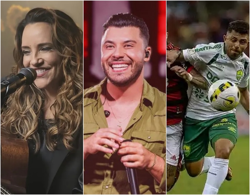Ana Carolina, Murilo Huff e Pricles encerram Festival de Inverno; Cuiab enfrenta Flamengo na Arena Pantanal