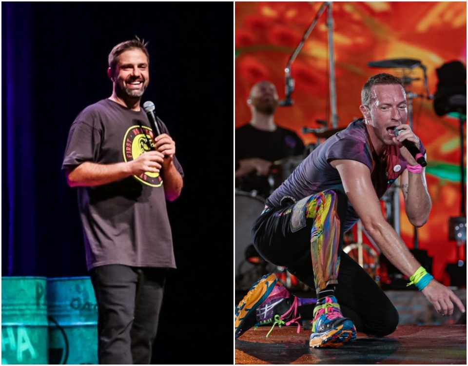 Sambo gratuito, especial Coldplay e stand up de Fbio Rabin: Cuiab tem final de semana ecltico