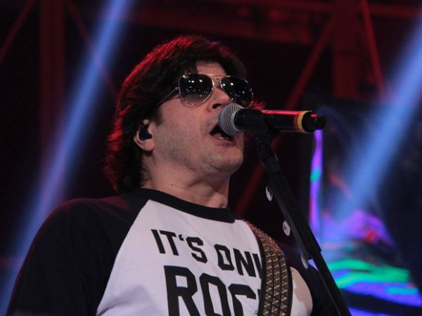 Paulo Ricardo participa da gravao do programa 'Altas Horas'