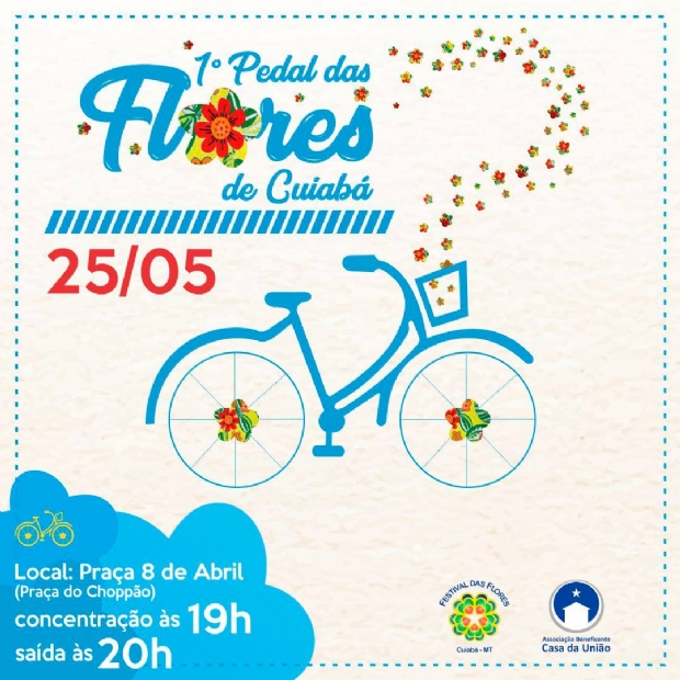 Passeio ciclstico anuncia programao do 15 Festival das Flores