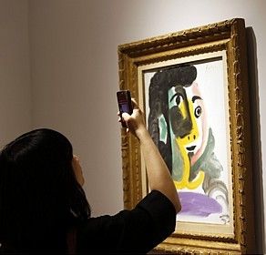 Quadro de Picasso bate recorde em leilo na Sucia