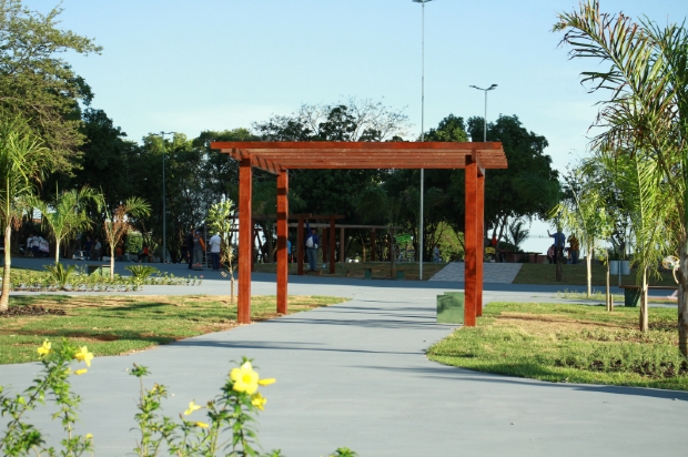 Nova praa do Jardim das Amricas tem ParCo, duas academias, playground e mais