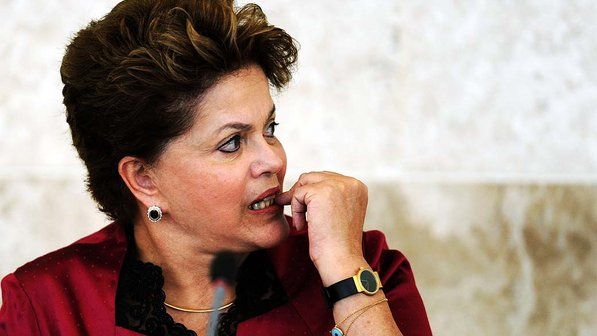 A presidente Dilma Roussef