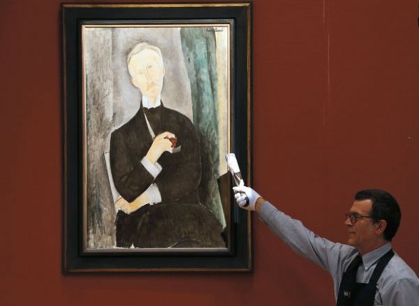 Quadro de Modigliani  leiloado por 6,5 milhes de euros