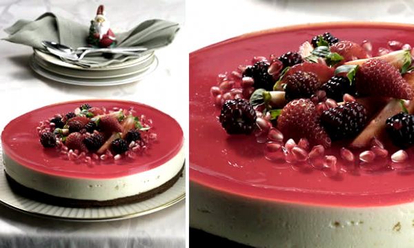 Sobremesa e superstio: cheesecake de frutas vermelhas tem rom para atrair dinheiro em 2014