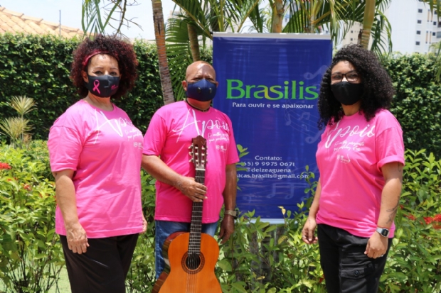 MTmamma realiza carreata e show drive-in com Trio Brasilis em encerramento do Outubro Rosa
