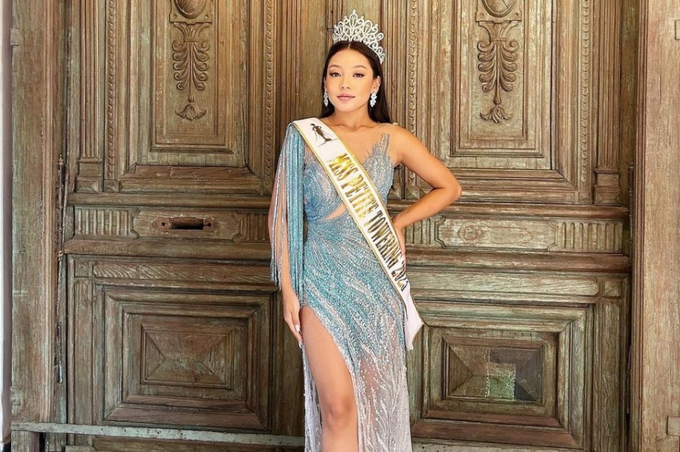 Moradora de Santo Antnio leva ttulo de Miss Petite ao representar MT em concurso internacional