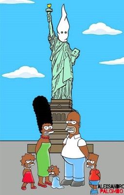 Artista cria 'Simpsons negros' contra racismo nos EUA
