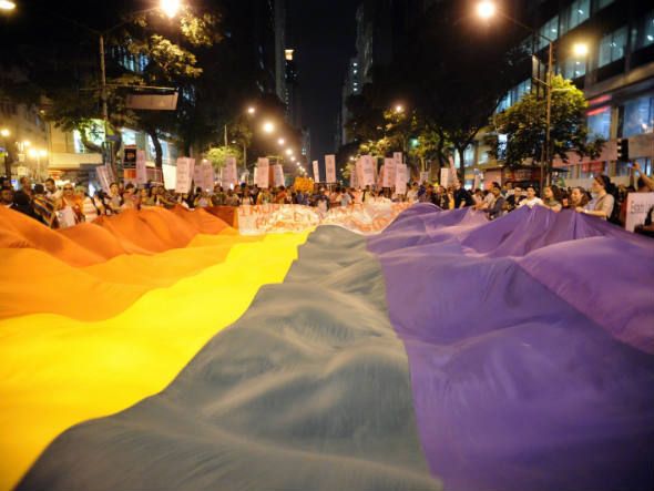 Recuperandos da 'ala arco ris' participam de seminrio sobre diversidade sexual na UFMT