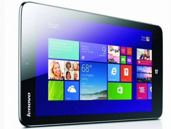 Tablet da Lenovo com Windows 8.1 chega aos EUA por US$ 300