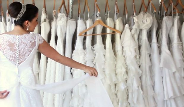 Recm-casadas organizam bazar de vestidos de noiva nacionais e importados com at 90% de desconto