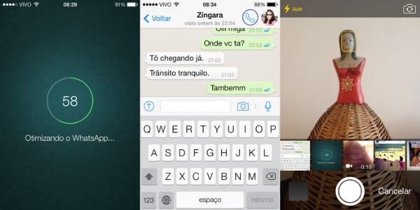 Aps rumores sobre ligaes grtis, WhatsApp tem boto 'misterioso' nos iPhones