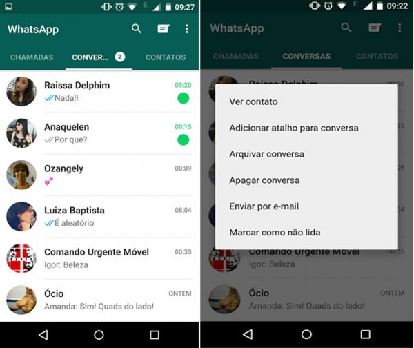 WhatsApp ganha funes para 'ignorar' contatos e poupar dados no Android