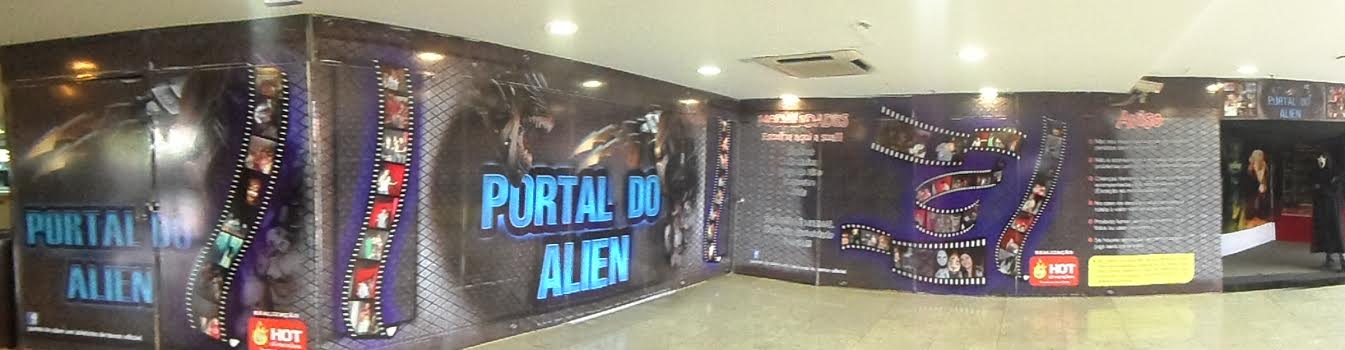 Portal do alien' traz experiência de terror em Shopping da capital :: Olhar  Conceito